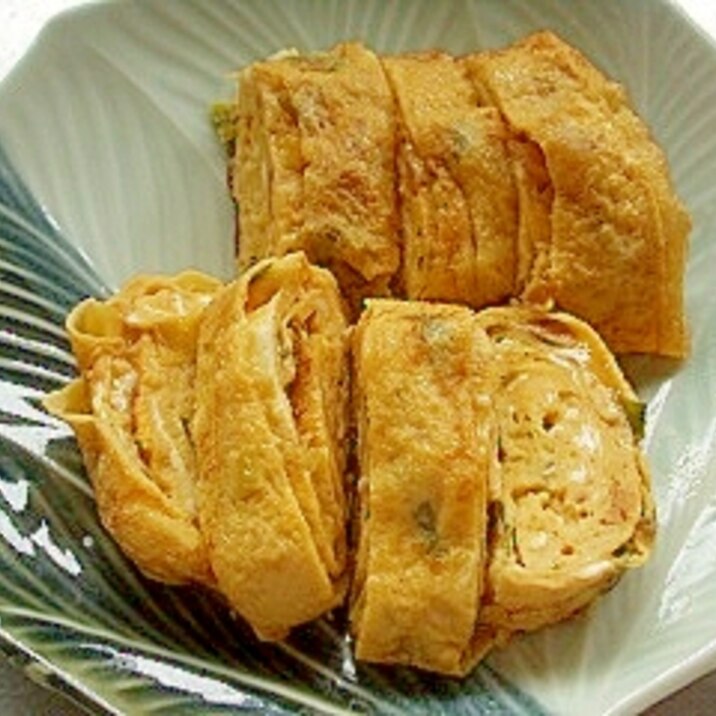 ネギ味噌の卵焼き